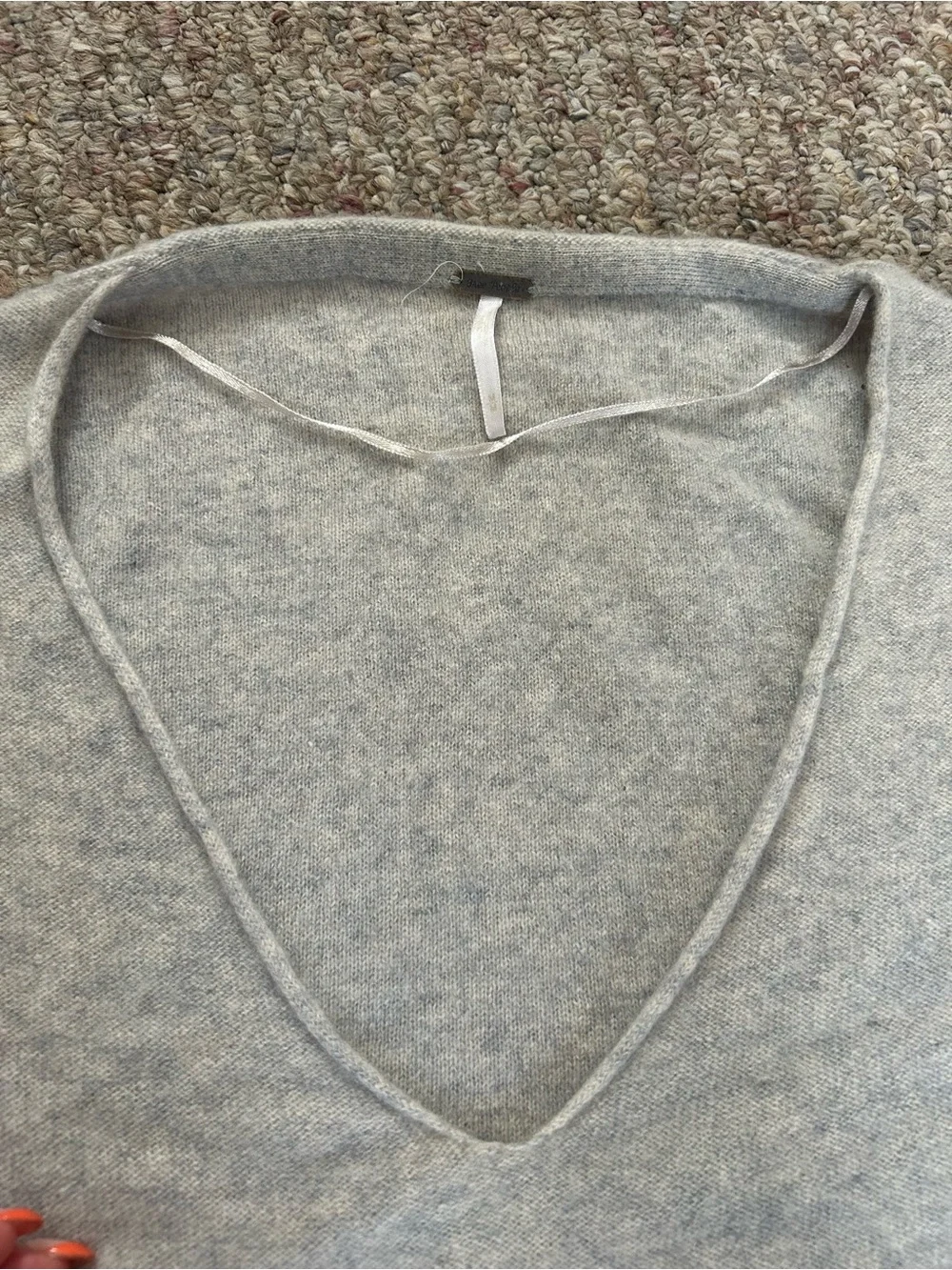 Free People Harmony Cashmere V-Neck Sweater